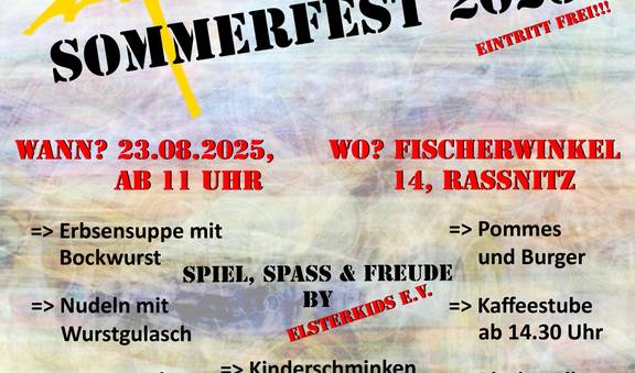 VWSE Flyer Sommerfest 2025